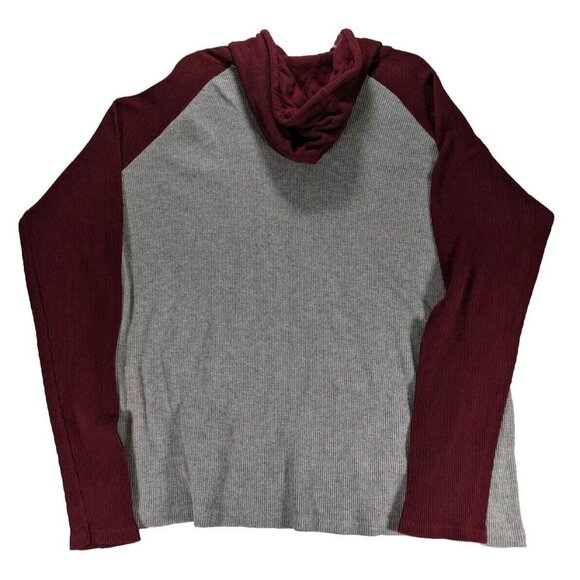 Aeropostale Aero New York All City Pullover Gray Red Athletic Hoodie Mens 3XL - Picture 2 of 5